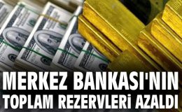TCMB Rezervleri 1 Milyar Dolar Azaldı!