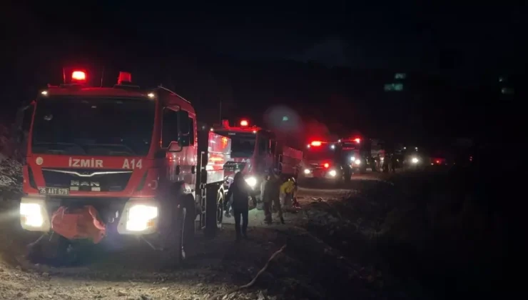 Izmir’de Orman Yangını 3 Saatte Kontrol Altına Alındı
