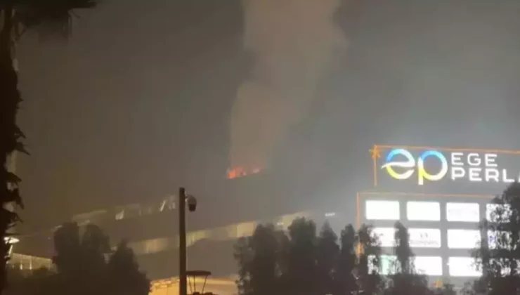 Ege Perla AVM’de Yangın, 3 Yaralı!