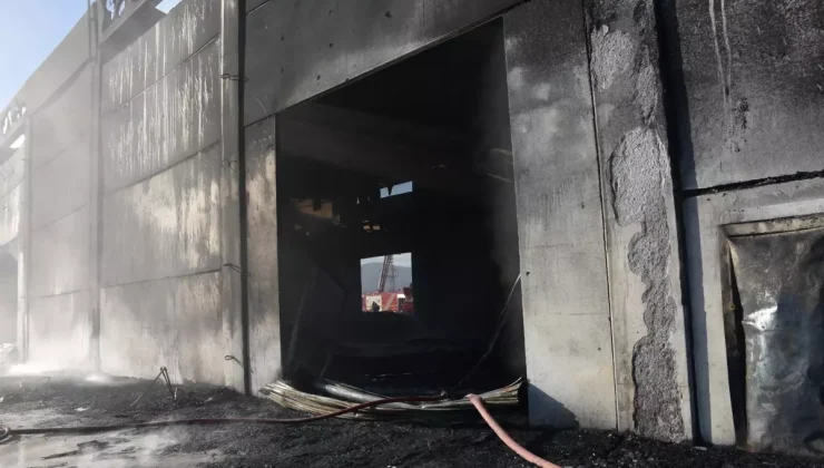 İzmir’de Fabrika Yangını: Kontrol Altına Alındı