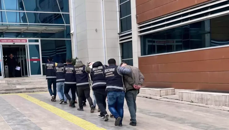 Ödemiş’te Suç Örgütüne Operasyon: 8 Gözaltı