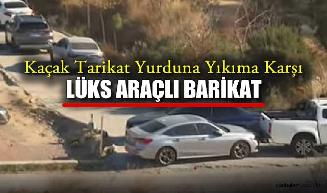 Kaçak Tarikat Yurduna Yıkım Engeli! Gerginlik Sürüyor