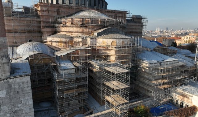 Ayasofya’nın Restorasyonunda Tarihi Adım Atıldı!