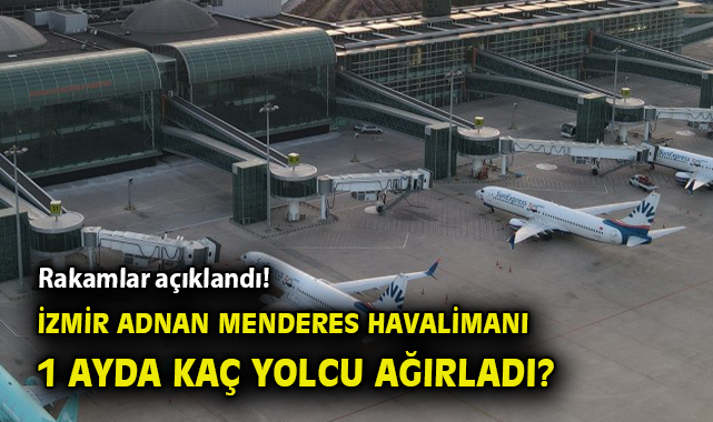 İzmir Havalimanı’nda Kasım’da 832 Bin Yolcu Hizmette!