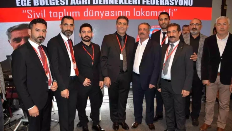 Ege Ağrı Dernekleri Federasyonu’nda Yeni Dönem!