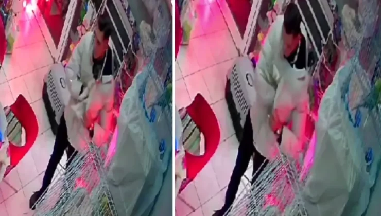 Kediyi Montuna Gizleyen Hırsızlık Şoku!