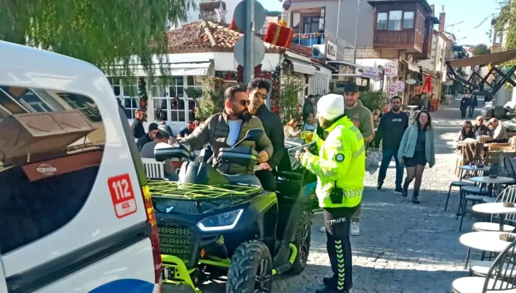 Çeşme’de Motosiklet Denetimleri: 32 Bin TL Ceza!