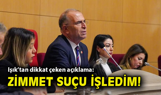 Başkan Işık’tan Emeklilik İtirafı: Zimmetim!