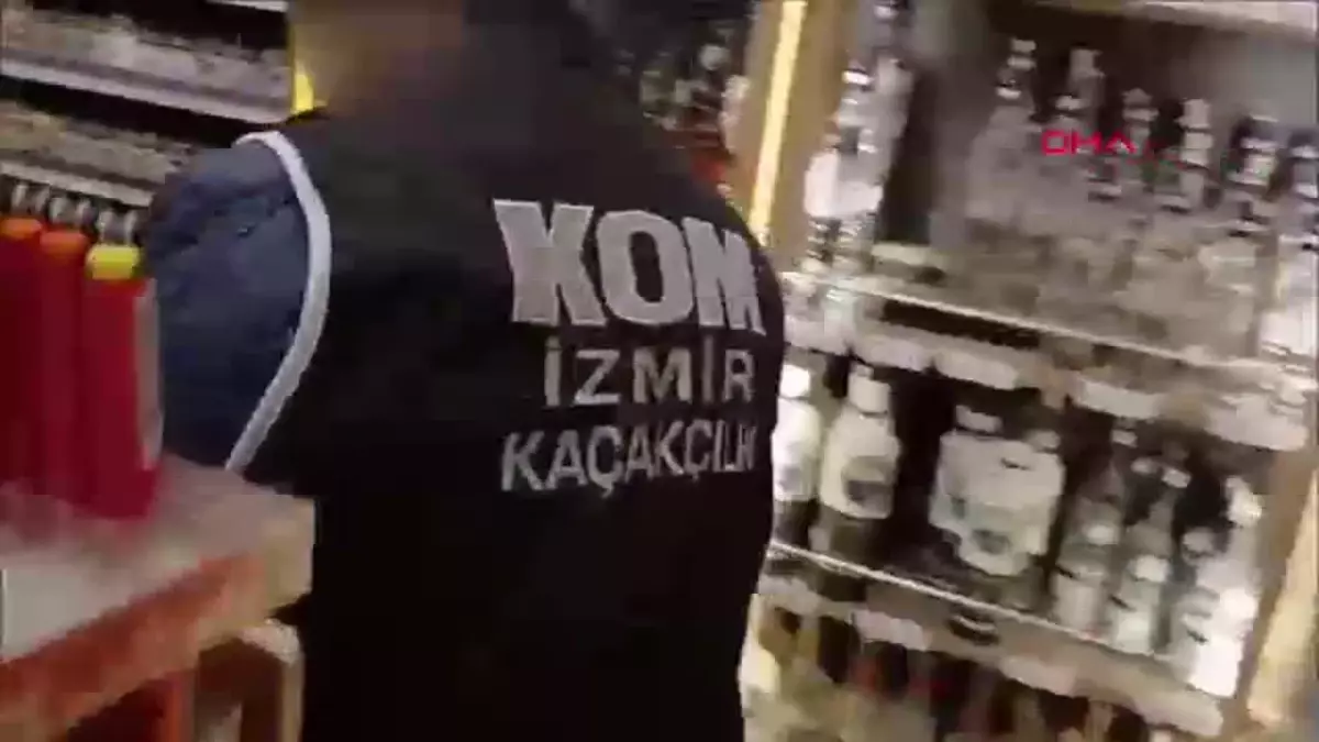 İzmir’de Kaçakçılık Operasyonları: 36 Gözaltı!