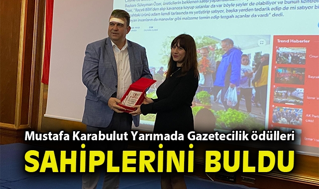 Seferihisar’da Gazetecilik Ödülleri Sahiplerini Buldu