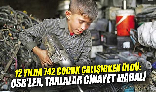 Çocuk İş Cinayetleri: 742 Can Alındı!