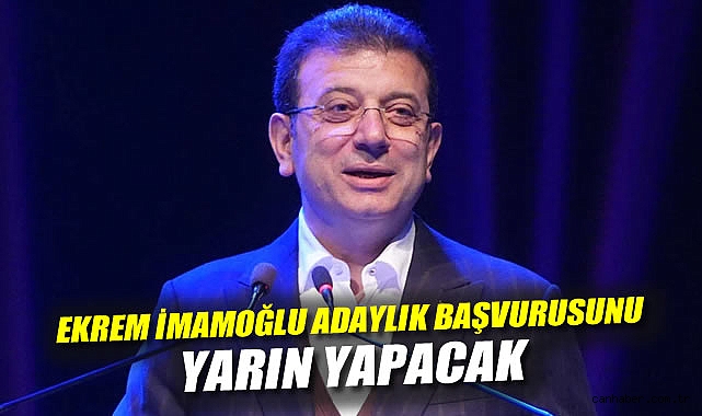 İmamoğlu, CHP Adaylığı İçin Yarına Hazır!