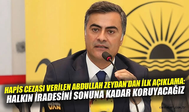 Zeydan: Yargı Tuzağı Van Halkının İradesine Çökmüş