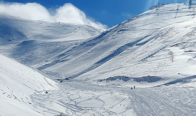 Palandöken’de Çığ Düştü, Yaralı Yok!