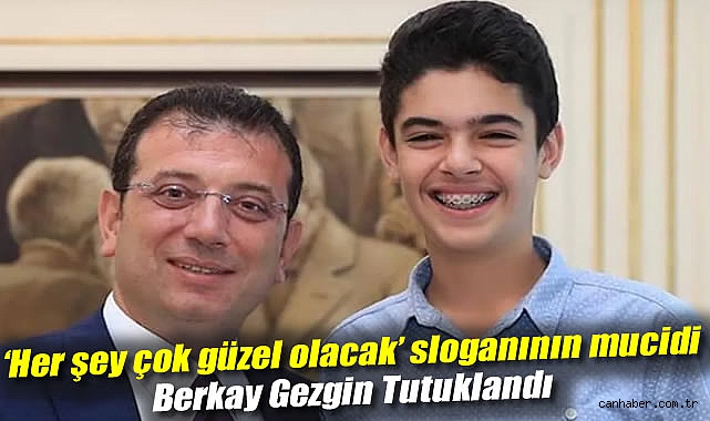 Genç Slogan Sahibi Berkay Gezgin Tutuklandı!