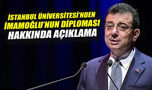 İmamoğlu’nun Diplomasi Soruşturmasında Yeni Gelişme!