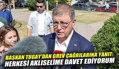 İzmir’de Grev Tartışmaları: Başkan Tugay Açıklamalarda Bulundu