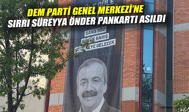 Sırrı Süreyya Önder için veda mesajı yayımlandı