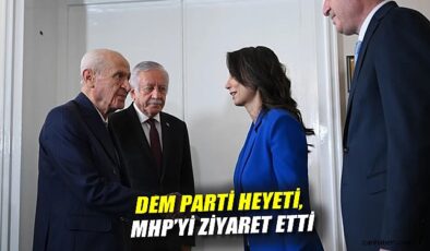 DEM Parti ve MHP’den Yapıcı Görüşme