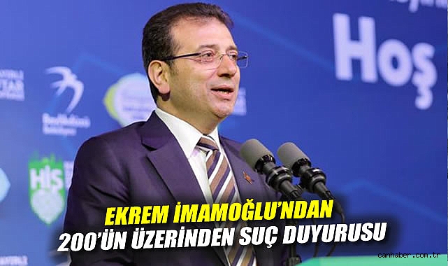 İmamoğlu’ndan RTÜK’e 200’den Fazla Suç Duyurusu!