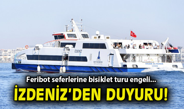 İZDENİZ’den Vapur Seferleri Hakkında Önemli Duyuru!