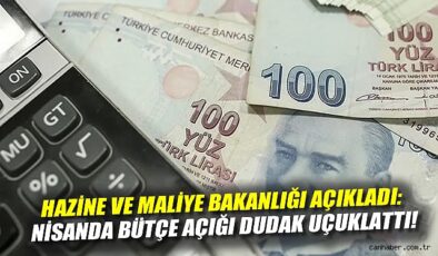 Merkezi Yönetim Bütçesi Nisan’da 174,7 Milyar TL Açık!