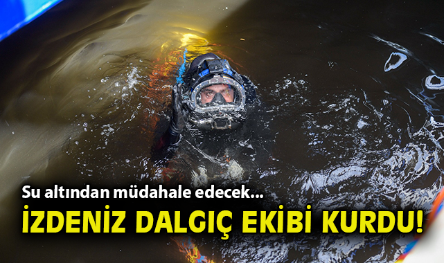 İZDENİZ’den Acil Dalış Ekibiyle Hızlı Çözüm!