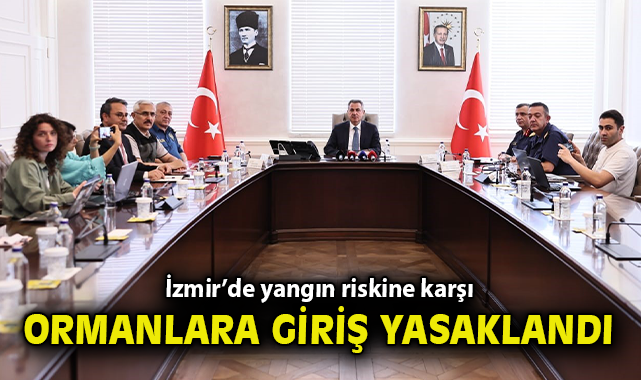 İzmir’de Orman Yangınlarına Karşı Önlemler Artıyor