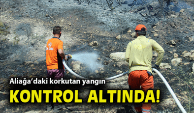 İzmir’de Yangın Kontrol Altına Alındı!