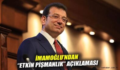İmamoğlu: İftira at, kurtul! mesajı verdi!