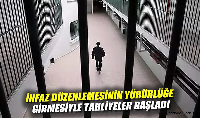 Cezaevlerinde Tahliyeler Başladı: Yargı Paketi Yürürlükte!