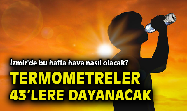 İzmir’de Hava Sıcaklıkları Yükseliyor!