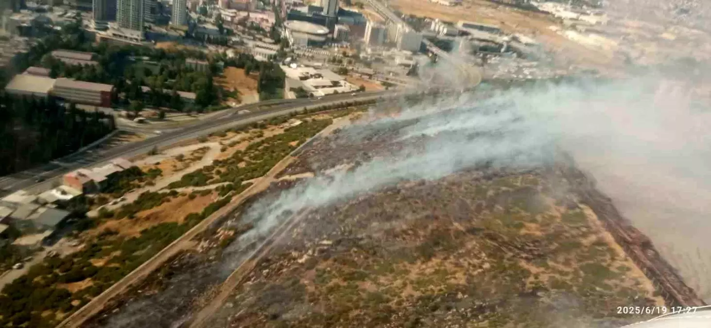 İzmir’de Yangın: Havadan ve Karadan Müdahale Devam Ediyor!