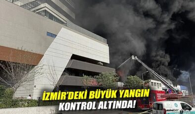 İzmir’de Hastane Yanında Yangın, Hastalar Tahliye Edildi!
