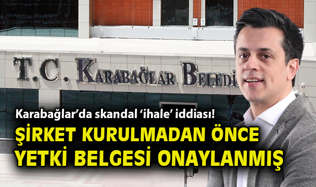 Karabağlar Belediyesi’nde İhale Skandalı Ortaya Çıktı!