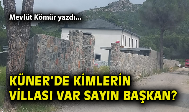 İzmir’de Doğa Katliamı: Villalar Yükseliyor!
