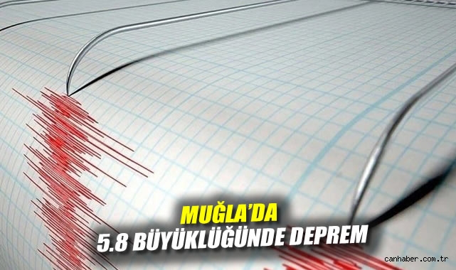 Marmaris’te 5.8 Büyüklüğünde Deprem: 1 Ölü!