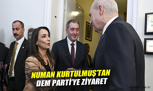 TBMM Başkanı Kurtulmuş’tan DEM Parti’ye Ziyaret