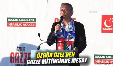 Gazze İçin Üsküdar’da Tarihi Miting Gerçekleşti