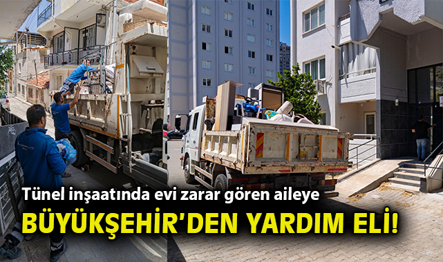 İzmir’den Aileye Tünel Yardımı: Kira Yok!