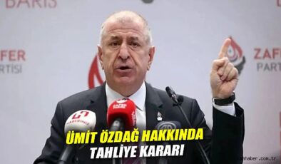 Ümit Özdağ’ın Duruşmasında Gergin Anlar Yaşandı