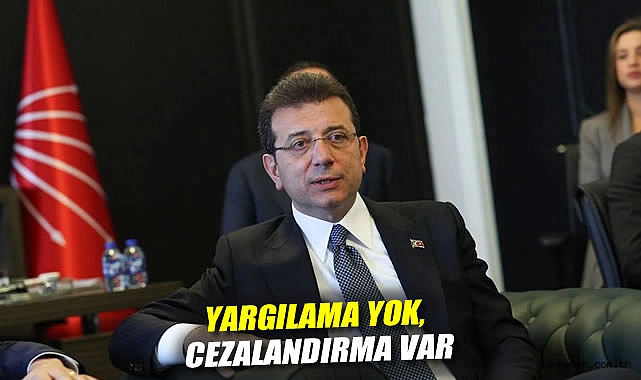 İmamoğlu’ndan Cesur Savunma: Yargılama Değil, Cezalandırma!