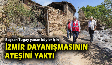 Ödemiş Yangınında Büyük Hasar: Yeniden İnşa Edilecek!