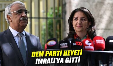 DEM Parti Heyeti İmralı’da Öcalan ile Görüşecek