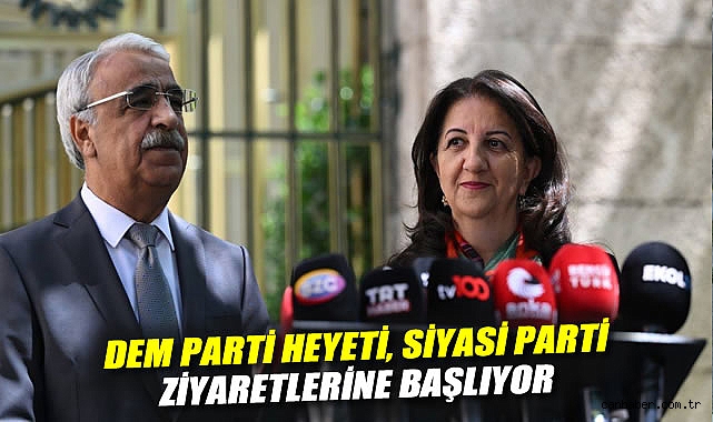 DEM Parti İmralı Heyeti Siyasi Temaslara Başlıyor!