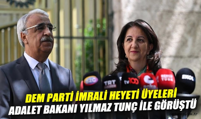DEM Parti Heyeti’nden Adalet Bakanlığı Ziyareti