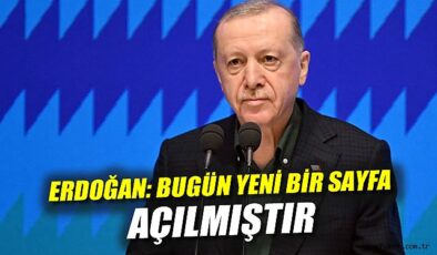 Erdoğan: Terör Defteri Kapanıyor, Yeni Bir Sayfa!