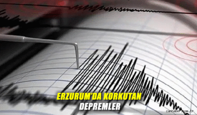 Köprüköy’de Peş Peşe Depremler Panik Yarattı!