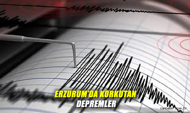 Köprüköy’de Peş Peşe Depremler Panik Yarattı!