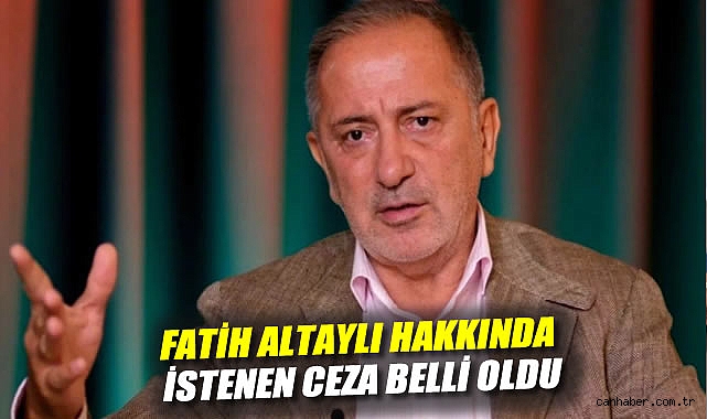 Fatih Altaylı’ya Tehditten 5 Yıl Hapis İstemi!